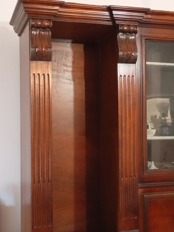 vendo sala pranzo stile noce massiccio - Foto 2