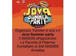 Transfer in Bus concerto Jovanotti 29.30 agosto Ippodromo La Favorita Palermo
