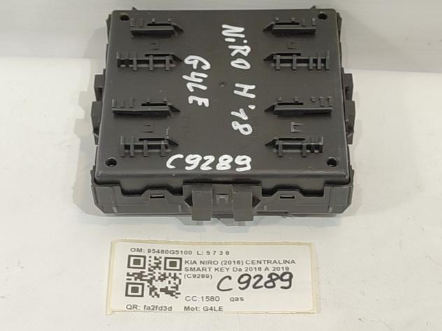 CENTRALINA KEYLESS KIA Niro Serie 95480G5100 G4LE hybrid 1580 (16) - Foto 3