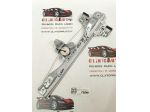 MECCANISMO ALZAVETRO POST. DX CHEVROLET Cruze S. Wagon 95188608 Z20D1 (1214)