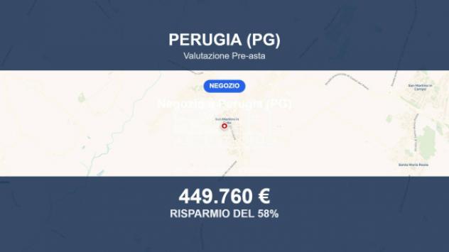 Immobile in asta di 980 m² in vendita a Perugia