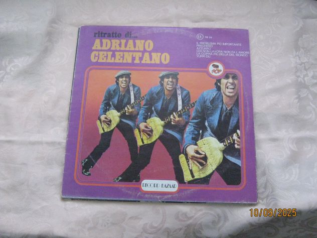 2 DISCHI 33 GIRI CELENTANO E MODUGNO 34 euro