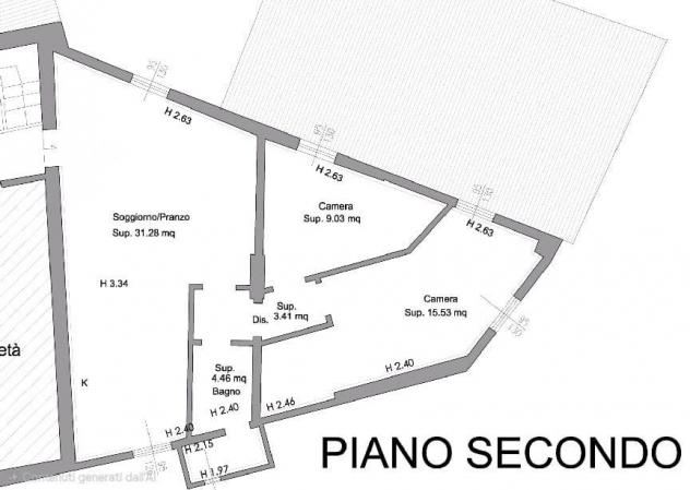 Appartamento in vendita a Siena 78 mq Rif: 1451907 - Foto 2