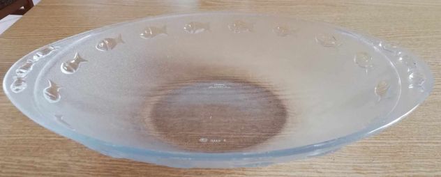 Pirofila trasparente Kraft con decorazioni di pesciolini, in pratica nuova - Foto 2