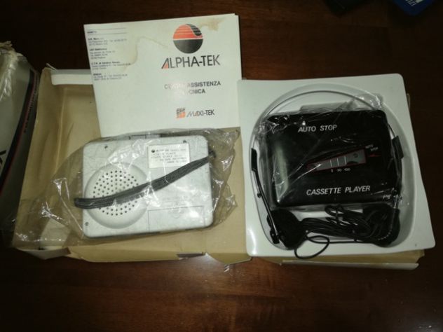 Due Walkman con casse cuffie VEGA SONIC KT 90X e alpha -tek mod.991P - Foto 6