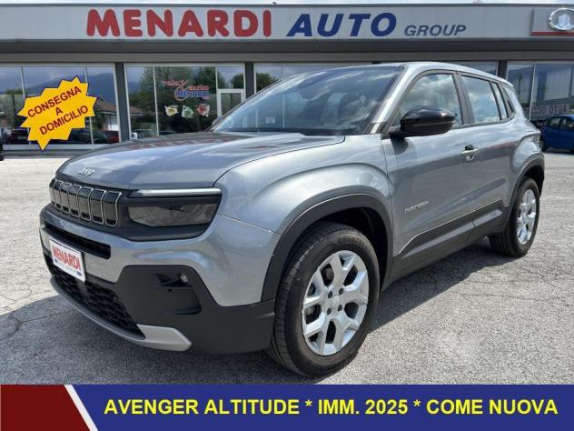 Jeep Avenger 1.2 Turbo 100 CV Altitude PARI AL NUOVO * OFFERTA LIMITATA