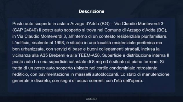 Immobile in asta di 8 m² in vendita a Arzago d'Adda - Foto 8
