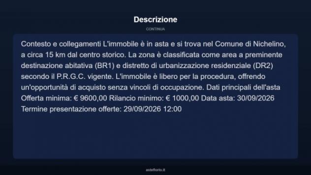 Immobile in asta di 23 m² in vendita a Nichelino - Foto 5