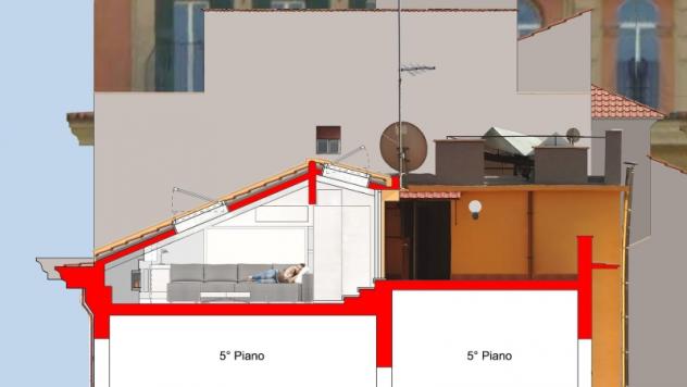 Prati delle Vittorie Mansarda monolocale da ristrutturare - Foto 8