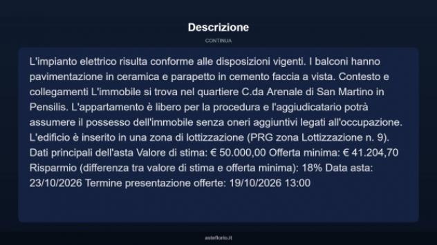 Immobile in asta di 232 m² in vendita a San Martino in Pensilis - Foto 16
