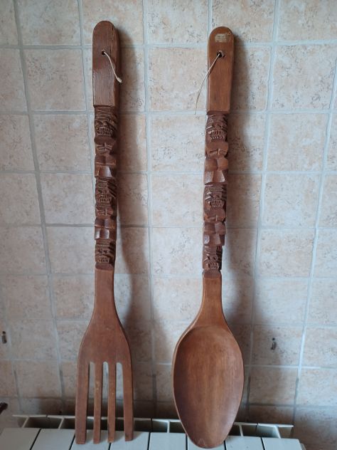 Posate legno arredo cucina
