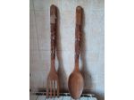 Posate legno arredo cucina