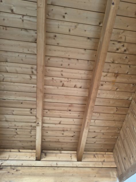 Materiale per copertura/tettoia ( legno e tegole ) - Foto 2