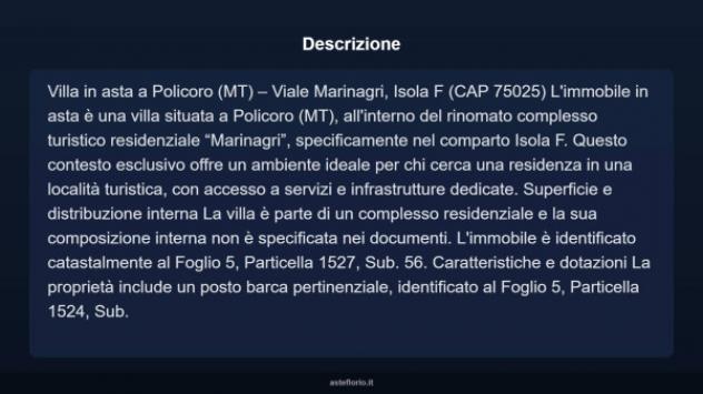 Immobile in asta di 120 m², box auto in vendita a Policoro - Foto 2
