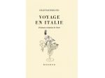 Voyage en Italie - Chateaubriand