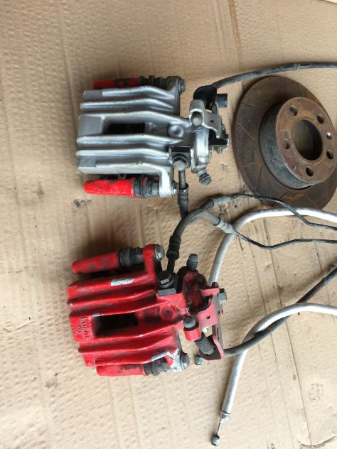 Coppia Pinze Freni complete e Dischi Baffati SEAT IBIZA FR IV 4 Serie 2012 - Foto 2