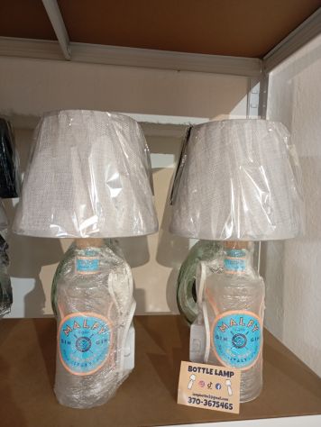 Lampade bottiglie artigianali - Foto 4