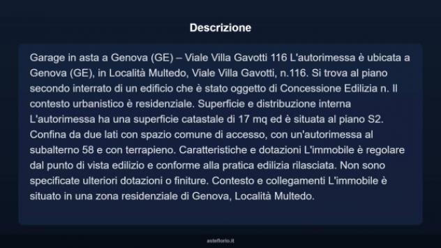 Immobile in asta di 17 m² in vendita a Genova - Foto 6