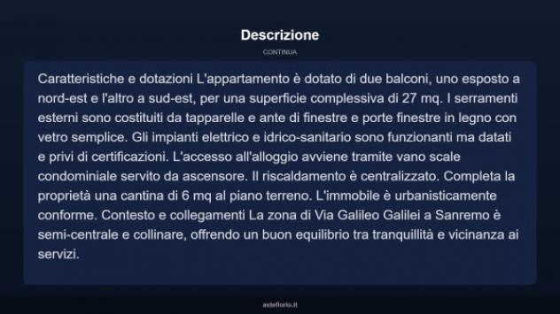 Immobile in asta di 94 m² in vendita a Sanremo - Foto 11