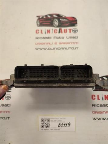 CENTRALINA MOTORE FIAT Stilo Berlina 5P 55191209 0281011553 192A1000 diesel 1910 (0110) - Foto 3