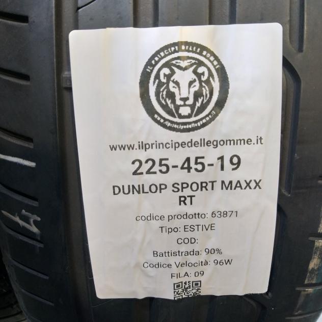 4 GOMME 225 45 19 DUNLOP A63871 - Foto 2