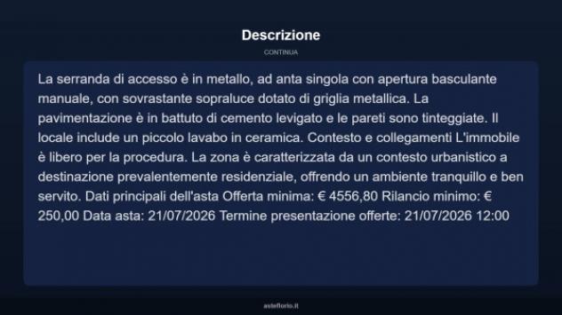 Immobile in asta di 17 m² in vendita a Perugia - Foto 7