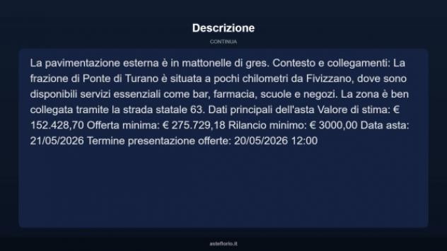Immobile in asta di 163 m² con più di 5 locali in vendita a Fivizzano - Foto 8