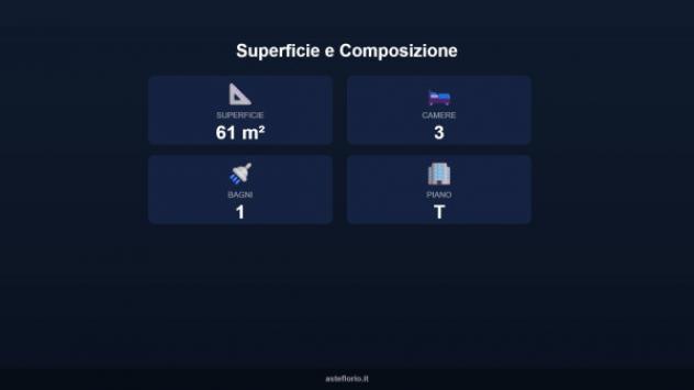 Immobile in asta di 61 m² in vendita a Foligno - Foto 16