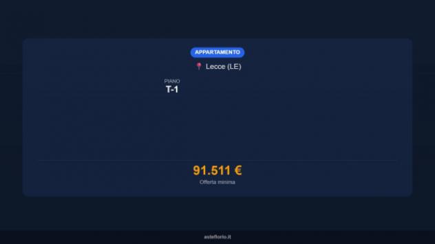 Immobile in asta di 70 m² in vendita a Lecce - Foto 13