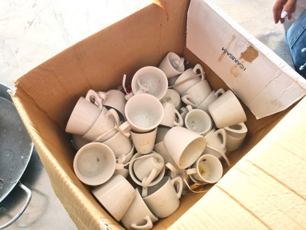 set tazzina e piattino per the e caffè usato - Foto 7