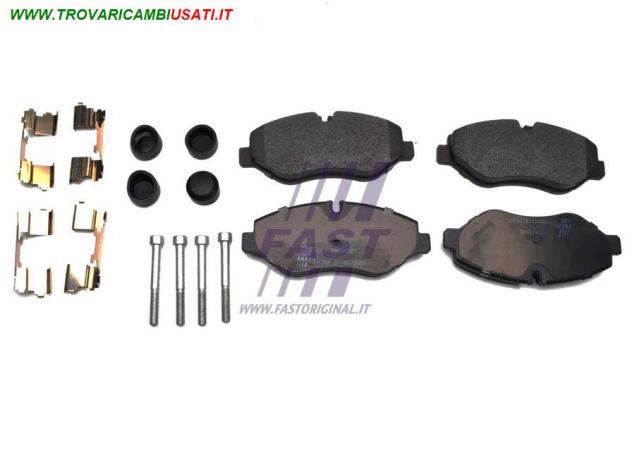 PASTIGLIE FRENO IVECO DAILY 06 ANTERIORE SENZA SENSORE 35C14/C16/C18 FT29135HD  IVECO - DAILY WAY IRISBUS - 2006  2009