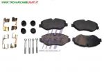 PASTIGLIE FRENO IVECO DAILY 06 ANTERIORE SENZA SENSORE 35C14/C16/C18 FT2913 &hellip;