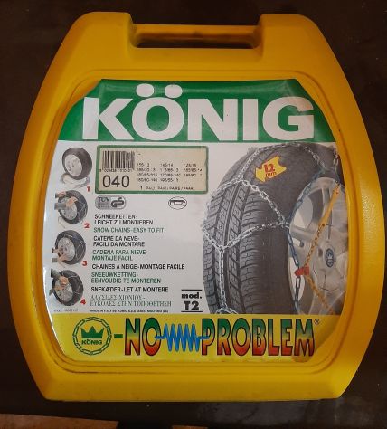 Catene per auto KONIG 12 mm