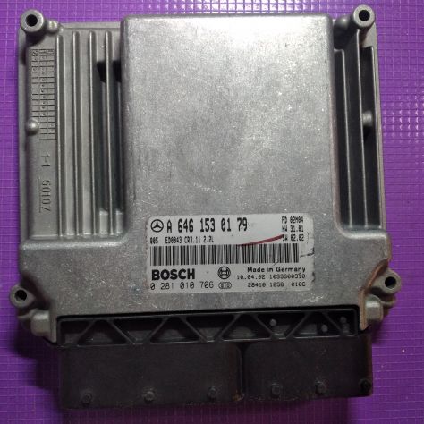 CENTRALINA MERCEDES A6461530179 0281010706 MERCEDES E220 W211 EDC16C2 028101070