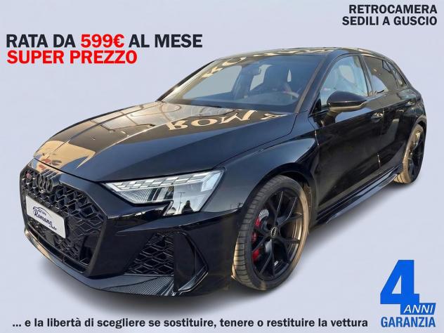 NEW Audi RS3 MY25 TFSI 400CV quattro S tronic#SEDILE A GUSCIO!