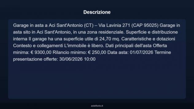 Immobile in asta di 24 m² in vendita a Aci Sant'Antonio - Foto 3