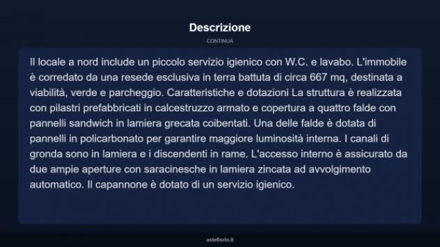 Immobile in asta di 1119 m² in vendita a Capannori - Foto 6
