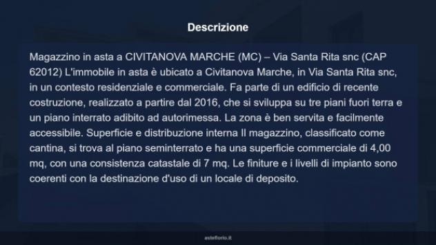 Immobile in asta di 4 m² in vendita a Civitanova Marche - Foto 9