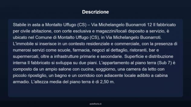 Immobile in asta di 80 m² in vendita a Montalto Uffugo - Foto 3