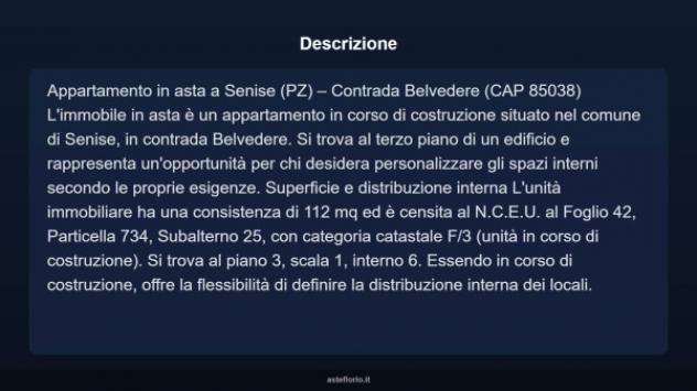 Immobile in asta di 112 m² in vendita a Senise - Foto 14