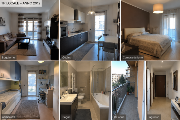 TRILOCALE IN VIA CHEMBERY : 515 EURO