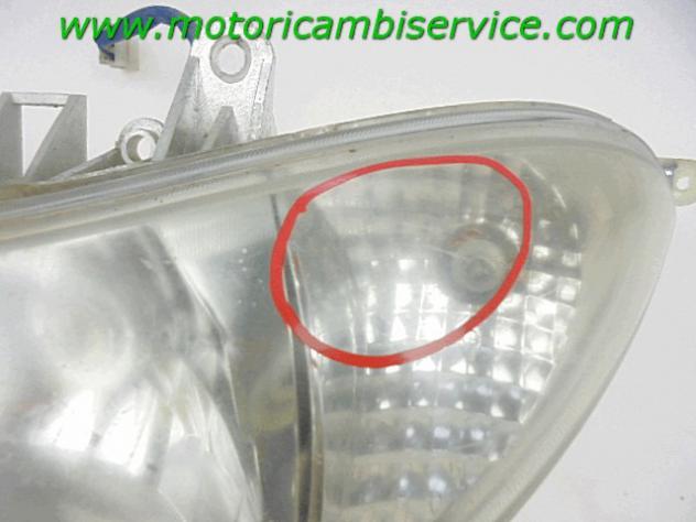 FARO ANTERIORE KYMCO GRAN DINK 125 2001 - 2006 KY320017 FRONT LIGHT CON DIFETTO - Foto 4