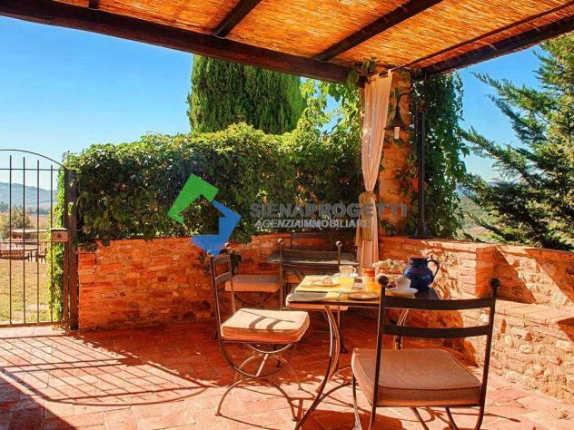 Splendido casolare in pietra con piscina, a Casole d’Elsa, Toscana, Siena. - Foto 11