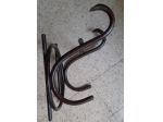 attaccapanni in legno curvo tipo thonet  vintage