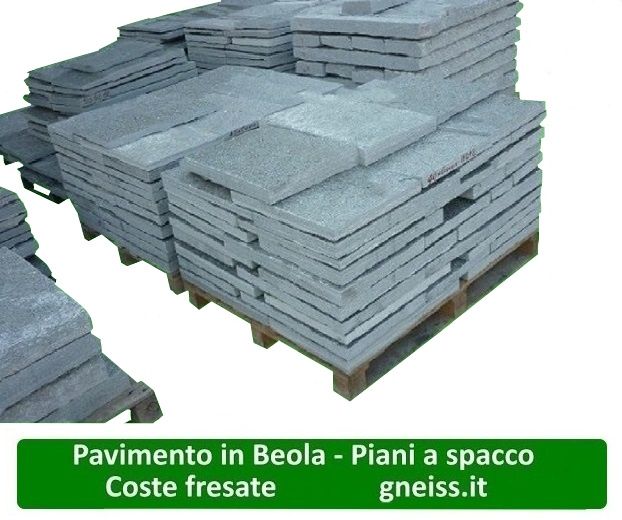 Pavimento piano a spacco - Coste fresate - Foto 2