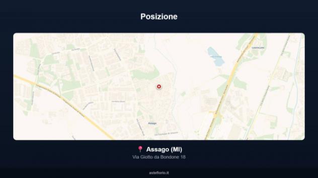 Immobile in asta di 166 m², box auto in vendita a Assago - Foto 5