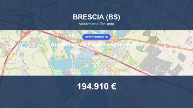 Immobile in asta di 395 m² con più di 5 locali in vendita a Brescia