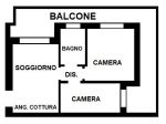 3 locali con box e cantina
