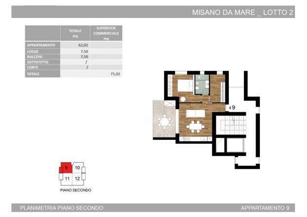 Appartamento - Misano Adriatico . Rif.: MI015/9BVRG - Foto 14