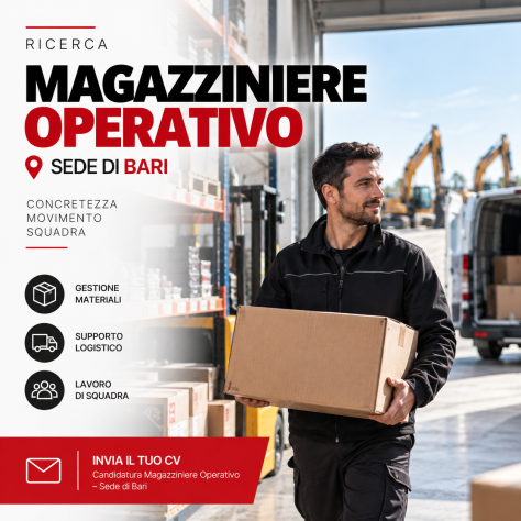 MAGAZZINIERE OPERATIVO